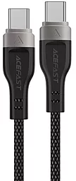 Кабель AceFast C11-03 USB Type-C - Type-C 60w 3a 1.2м PD cable Black