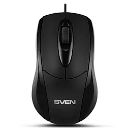 Компьютерная мышка Sven RX-110 PS/2 (00530083) Black - фото Компьютерная мышка Sven RX-110 PS/2 (00530083) Black