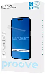 Защитная пленка Proove Hydrogel Screen Protection BASIC  Clear