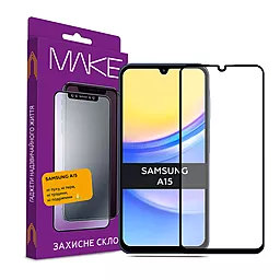 Защитное стекло MAKE для Samsung Galaxy A15  (MGF-SA15)