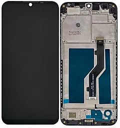 Дисплей ZTE Blade A7 2019 (LLFBH06116370-FPC-01-190108) с тачскрином и рамкой, Black