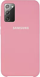 Чехол Epik Silicone Cover (AAA) Samsung N980 Galaxy Note 20 Pink