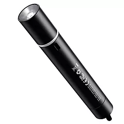 Фонарик аккумуляторный Baseus Savior Window Breaking Flashlight (CRSFH-B01) - фото Фонарик аккумуляторный Baseus Savior Window Breaking Flashlight (CRSFH-B01)