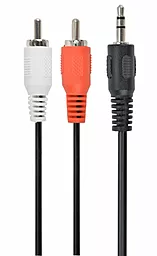 Аудио кабель Cablexpert Aux mini Jack 3.5 mm - 2хRCA M/M Cable 1.5 м чёрный (CCAB-458)