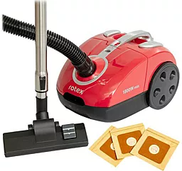 Пилосос з мішком Rotex RVB18-E Red