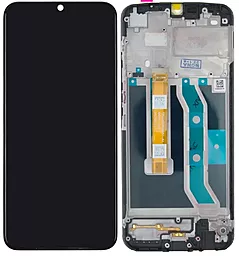 Дисплей Realme C11 2020 с тачскрином и рамкой, Black - фото Дисплей Realme C11 2020 с тачскрином и рамкой, Black