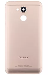 Задняя крышка корпуса Huawei Honor 6A (DLI-TL20 / DLI-AL10) со стеклом камеры Original Pink-gold