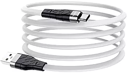 Кабель USB Hoco X53 Angel USB Type-C Cable White - миниатюра 4