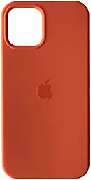 Чохол Silicone Case Full для Apple iPhone 12 Mini Kumquat