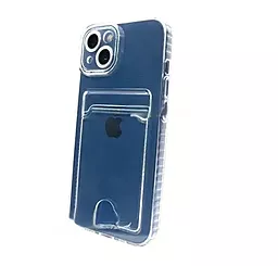 Чохол 1TOUCH CARD для Apple iPhone 13 Transparent - фото Чохол 1TOUCH CARD для Apple iPhone 13 Transparent