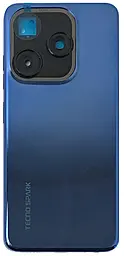 Задняя крышка корпуса Tecno Spark 10C Original Blue - фото Задняя крышка корпуса Tecno Spark 10C Original Blue