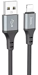 USB Кабель Hoco X86 Spear 2.4A Lightning Cable Black