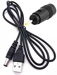 USB Кабель EasyLife USB A - DC 5.5x2.1mm + переходник -> 2.5x0.7mm