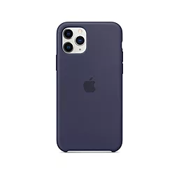 Чехол Apple Silicone Case PB для Apple iPhone 11 Pro Midnight Blue