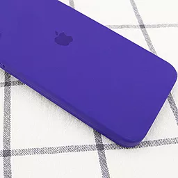 Чехол Silicone Case Full Camera Square для Apple iPhone 11 Pro Max Ultra Violet - миниатюра 2