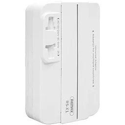 Сетевое зарядное устройство Remax RS-X1 2.1a 2xUSB-A ports travel adapter Universal White (RS-X1) - фото Сетевое зарядное устройство Remax RS-X1 2.1a 2xUSB-A ports travel adapter Universal White (RS-X1)