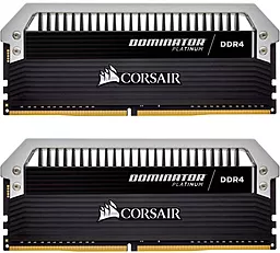 Оперативна пам'ять Corsair Dominator™ Platinum 32GB (2x16GB) DDR4 3200Mhz (CMD32GX4M2C3200C16)