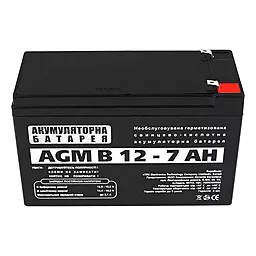 Акумуляторна батарея Logicpower 12V 7 Ah (AGM В 12 - 7 AH) AGM свинцово-кислотный