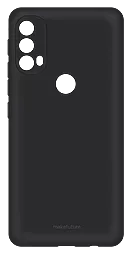 Чехол MAKE Moto E40 Skin (Matte TPU) Black
