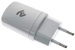 Мережевий зарядний пристрій 2E USB Wall Charger 1A White (2E-WCRT11-1W)