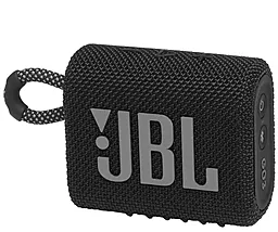 Колонки акустические JBL Go 3 Black (JBLGO3BLK)