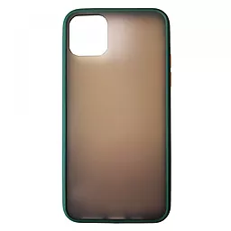 Чехол 1TOUCH Gingle Matte Apple iPhone 11 Pro Max Pacific Green/Orange