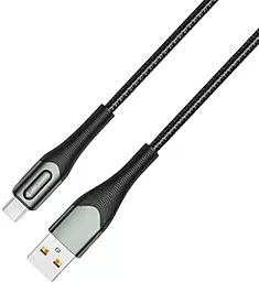 Кабель USB Jellico B7 15w 3.1a micro USB cable black - миниатюра 2