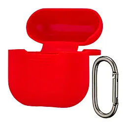 Чехол для AirPods 4/Hoco EW84, EW85, EW27, EW95 Red - фото Чехол для AirPods 4/Hoco EW84, EW85, EW27, EW95 Red