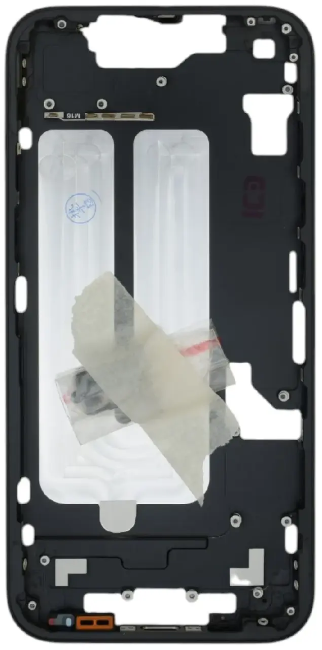 Рамка корпуса Apple iPhone 16E EU version, Original Black - фото 3