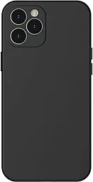 Чехол Baseus Liquid Silica Gel Apple iPhone 12 Pro Max Classic Black (WIAPIPH67N-YT01)