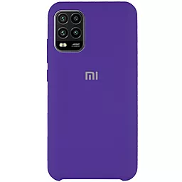 Чехол Epik Silicone Cover (AAA) Xiaomi Mi 10 Lite Elegant Purple