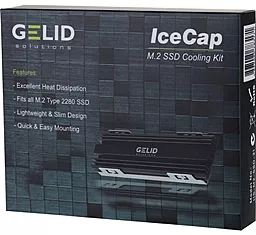 Система охлаждения GELID Solutions IceCap M.2 SSD Cooler (HS-M2-SSD-21) - миниатюра 5