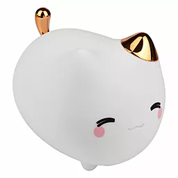 Ночник Baseus Cute Series Kitty Silicone Night light (DGAM-A) White - миниатюра 2