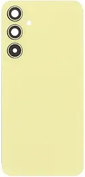 Задняя крышка корпуса Samsung Galaxy A55 A556 со стеклом камеры Lemon - фото Задняя крышка корпуса Samsung Galaxy A55 A556 со стеклом камеры Lemon