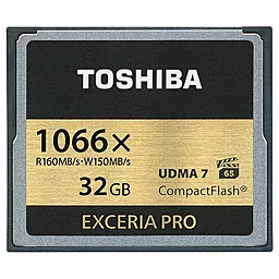 Карта пам'яті Toshiba Compact Flash 32GB Exceria Pro 1000X UDMA 7 (CF-032GSG(BL8)
