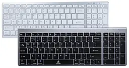 Клавиатура Jeqang JB-386 Bluetooth Grey - фото Клавиатура Jeqang JB-386 Bluetooth Grey
