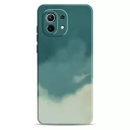 Чехол Watercolor Case Xiaomi Mi 11 Lite Green