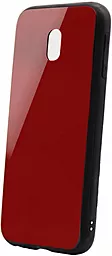 Чохол Intaleo Real Glass Samsung J330 Galaxy J3 2017 Red (1283126484056)