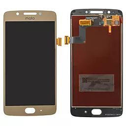 Дисплей Motorola Moto G5 (XT1670, XT1672, XT1675, XT1676) з тачскріном, Gold