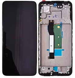 Дисплей Xiaomi Poco X4 GT с тачскрином и рамкой, Black - фото Дисплей Xiaomi Poco X4 GT с тачскрином и рамкой, Black
