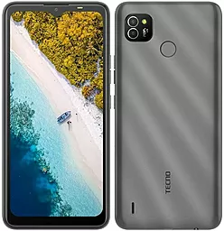 Смартфон Tecno Pop 4 LTE BC1s 2/32GB Slate Grey (4895180764066) - фото Смартфон Tecno Pop 4 LTE BC1s 2/32GB Slate Grey (4895180764066)