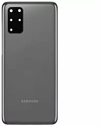 Задняя крышка корпуса Samsung Galaxy S20 Plus G985 со стеклом камеры Original Cosmic Grey