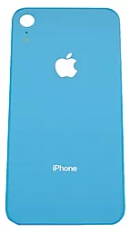 Задняя крышка корпуса Apple iPhone XR (small hole) Blue - миниатюра 2