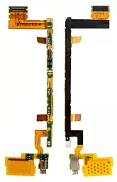 Шлейф Sony Xperia Z5 E6603 / E6633 / E6683 Dual з кнопкою включення, регулювання гучності, камери, мікрофоном і вібромотора Original - фото Шлейф Sony Xperia Z5 E6603 / E6633 / E6683 Dual з кнопкою включення, регулювання гучності, камери, мікрофоном і вібромотора Original