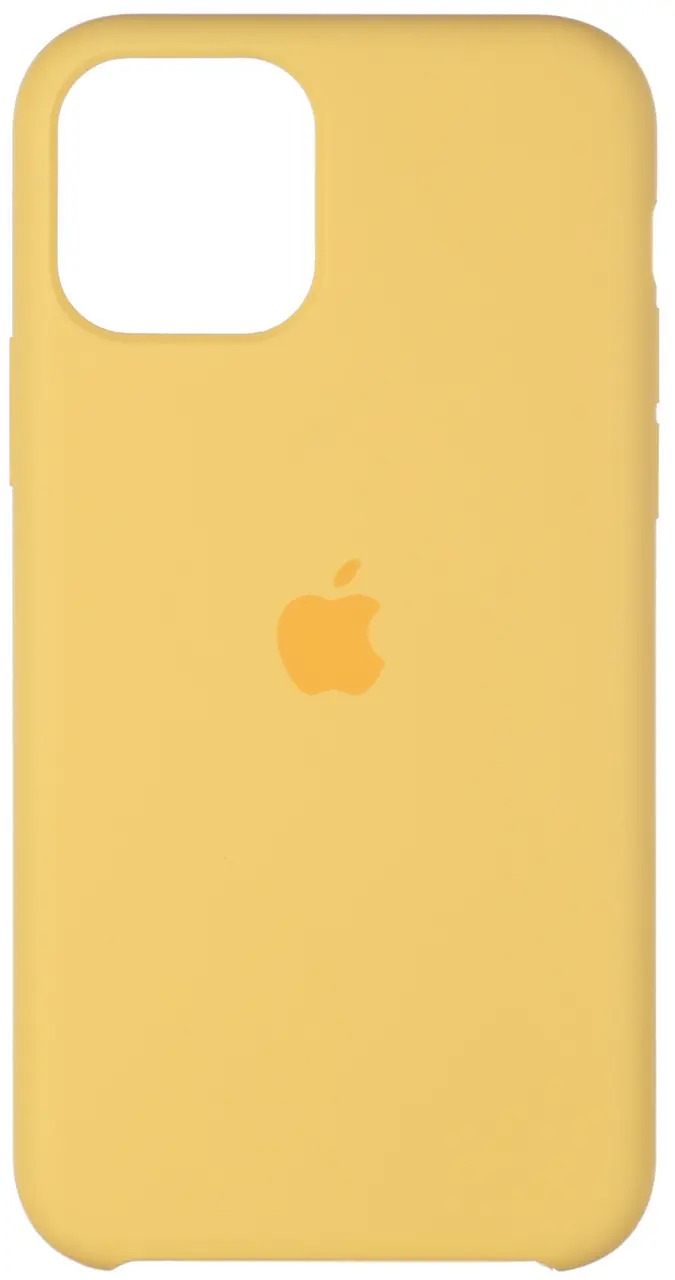 Чохол Silicone Case для Apple iPhone 11 Yellow - фото 1