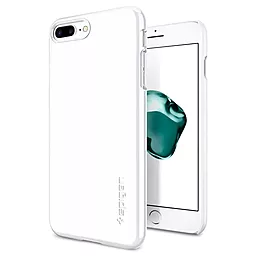 Чохол Spigen Thin Fit для Apple iPhone 8 Plus, iPhone 7 Plus White (043CS21043)