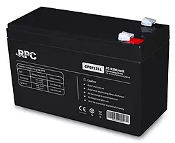 Акумуляторна батарея RPC 12V 7Ah AGM (RPC_GP07121L / BTVACFUOBTA1LCW01A)