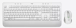 Комплект (клавиатура+мышка) Logitech MK650 Combo for Business White (920-011032)