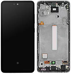 Дисплей Samsung Galaxy A52 A525, Galaxy A52 A526 5G з тачскріном і рамкою, (OLED), Awesome White