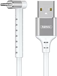 Кабель Remax RC-100i Joy Series USB-A - Lightning 12w 2.4a 1м cable White - фото Кабель Remax RC-100i Joy Series USB-A - Lightning 12w 2.4a 1м cable White